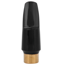 Premium ABS Alto Sax Mouthpiece For Jazz And Classical Balanced Tone Clarity Even Response Easy Playing Feel With Complete Accessory Set