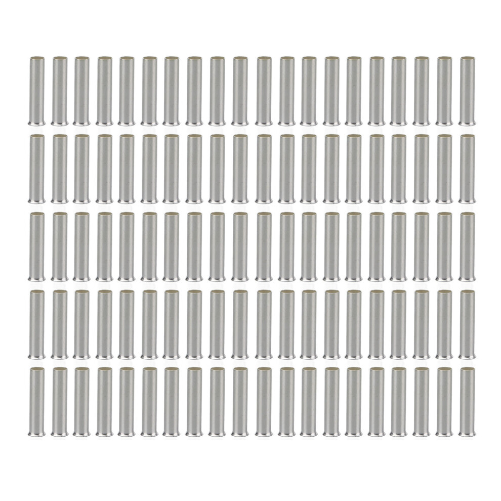Wire Stop Barrier Crimp Ferrule Terminals For End Protection, Uninsulated Butt Connectors Electrical Wire Splice With Tinned Surface And Compression 9365509006863