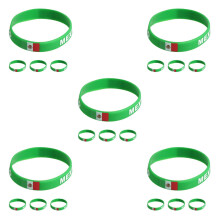 20Stk Länderflaggen Silikon Wristbands Für Sport Und Party Events