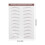 12Sheets Light Brown Water Transfer Waterproof Eyebrow Shape Stickers 11