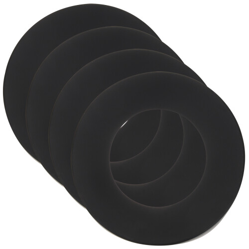 12Stk Schwarze Silikon Isoliermatte Bodenschutz Für Wasserbehälter 1