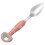 Cuillère Bébé Ergonomique Orange Acier Inox Poignée Douce 1