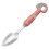 Cuillère Bébé Ergonomique Orange Acier Inox Poignée Douce 11
