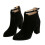 1Paar Dames Booties Zwarte Comfortabele 7