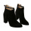 1Paar Dames Booties Zwarte Comfortabele 8