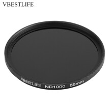 Metal Frame ND Filter for DSLR, Neutral Density ND1000 10Stop Filter with Double Threaded Frame and Optical Glass Multi Coated Nano Layer for