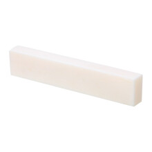 Sillet vierge à monter soi-même pour guitare électrique, coussin de cordes en os de buffle pour guitare acoustique et basse, sillet fendu en os
