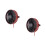 2Pièces Ventilateur Silencieux Rouge USB Pour Angle Ajustable 6