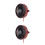 2Pièces Ventilateur Silencieux Rouge USB Pour Angle Ajustable 8