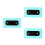 3Pcs Paddleboard Fin Slot Patch PVC Replacement Connectors Light Green 6