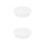 2St Wit Cake Decoratietafel Rotatieplatform Hygienisch PP 4