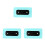 3Pcs Paddleboard Fin Slot Patch PVC Replacement Connectors Light Green 8