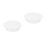 2St Wit Cake Decoratietafel Rotatieplatform Hygienisch PP 7
