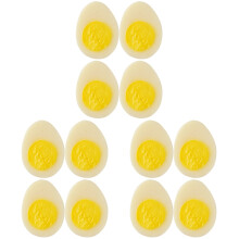 12St Eieren PVC Gekookt Voor Keukenmodellen En Speelgoed