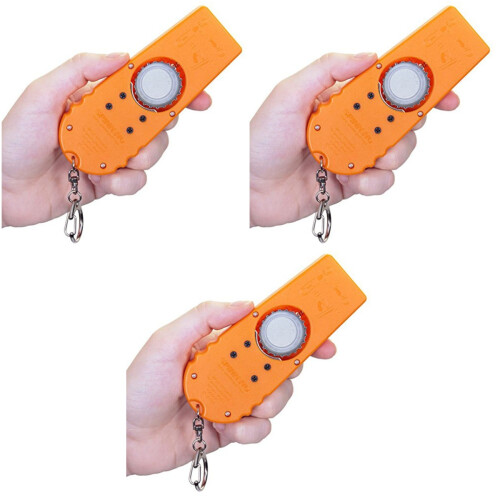 3Pcs Home Use Orange with Key Chain Flying Launcher 1