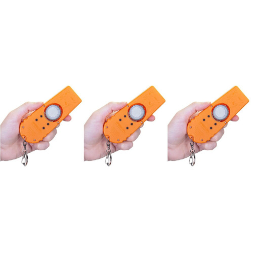 3Pcs Home Use Orange with Key Chain Flying Launcher 2