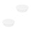 2St Wit Cake Decoratietafel Rotatieplatform Hygienisch PP 1