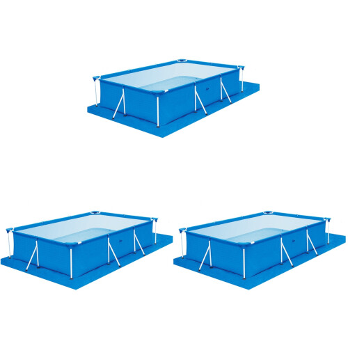 3Pcs Waterproof Pe Pool Pad Blue Dustproof Cover Cushion for Pools 2