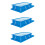 3Pcs Waterproof Pe Pool Pad Blue Dustproof Cover Cushion for Pools 8