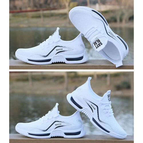 (White, 41) Breathable Mesh Sneakers for All Seasons 2