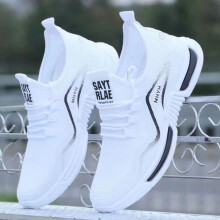 (White, 41) Breathable Mesh Sneakers for All Seasons