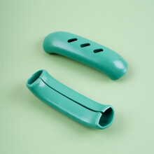 (Green) 2 Pcs Non-Slip Silicone Pan Handle Holders