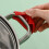 (red) 2 Pcs Non-Slip Silicone Pan Handle Holders 1