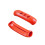 (red) 2 Pcs Non-Slip Silicone Pan Handle Holders 3