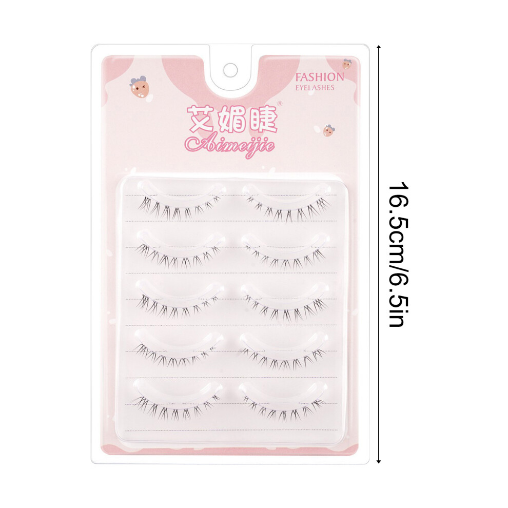Creation-3C Soft Fiber False Lashes For Women - Natural Look