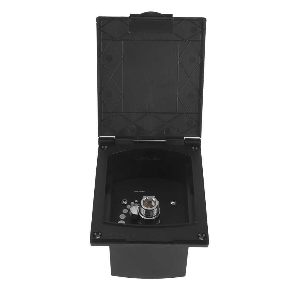 Rv Boat Motorhome 1/2In Exterior Shower Box Inlet Outlet Without Shower Hose 4651391999846