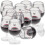 24Pcs Mini Copos De Vinho Transparente Para Decoração Casa Miniatura 2