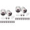 24Pcs Mini Copos De Vinho Transparente Para Decoração Casa Miniatura 5