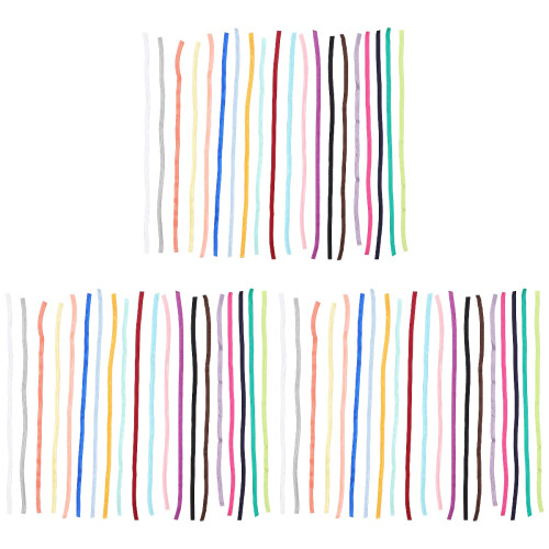 Colorful Polyester Elastic Bands Flat Ribbon for DIY Crafts 1
