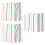 Colorful Polyester Elastic Bands Flat Ribbon for DIY Crafts 6