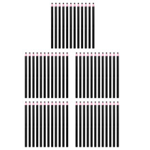 5Pcs Multi-Purpose Black Marker Crayons for Sewing and Fabrics