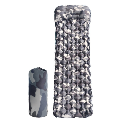 (Camouflage) Lightweight Camping Sleeping Pad with Bag 1