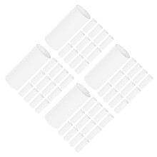 80Pcs White Paper Tubes for Kindergarten Art and Craft Projects