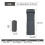 (Gray) Lightweight Camping Sleeping Pad with Bag 1