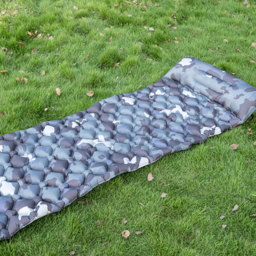 (Camouflage) Lightweight Camping Sleeping Pad with Bag 2