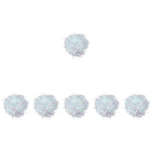 6Pcs Clear Grass Paper Shredded Cut Filler for Gift Box Decoration