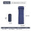 (Navy Blue) Lightweight Camping Sleeping Pad with Bag 4