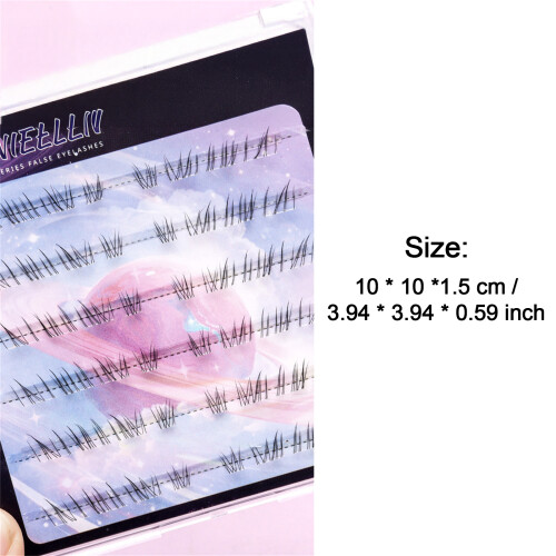 (Single Eyelash) 5-7mm DIY Wispy Lash Extensions