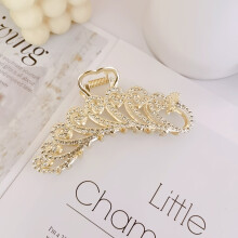 (Diamond) Korean Peacock Hairpin with Pearl & Rhinestone