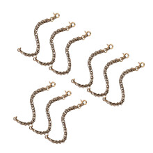 9Pcs Light Brown Purse Chain Straps for Handbag Replacement DIY Bags