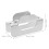 10 Pcs Hardware Accessories Slot Bracket High-Value Lip Gloss Silver 3