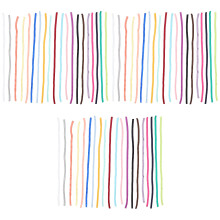 Colorful Polyester Elastic Bands Flat Ribbon for DIY Crafts