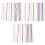 Colorful Polyester Elastic Bands Flat Ribbon for DIY Crafts 1