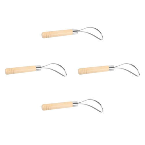 4Pcs Kitchen Coconut Tool Set Stainless Steel Meat Assorted 2