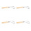 4Pcs Kitchen Coconut Tool Set Stainless Steel Meat Assorted 5