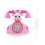 Téléphone Enfant Plastique Rose Rétro Multifonction 3